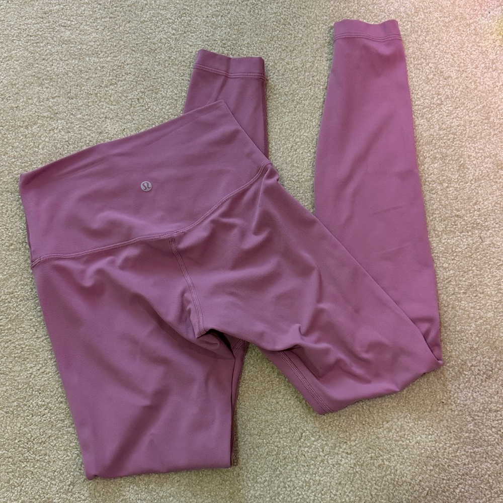 lululemon athletica Pink Leggings “aligns” like new